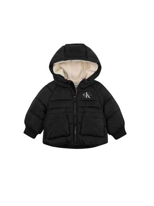 CALVIN KLEIN Newborn padded down jacket CALVIN KLEIN | CKIN0IN00126BEH